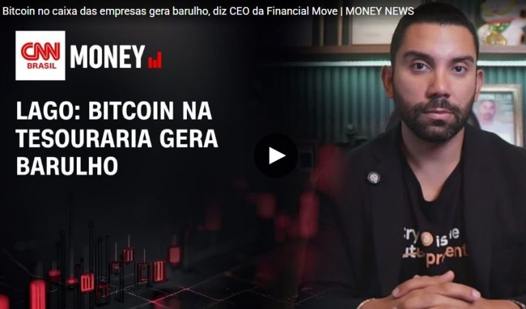 Bitcoin no caixa das empresas gera barulho, diz CEO da Financial Move